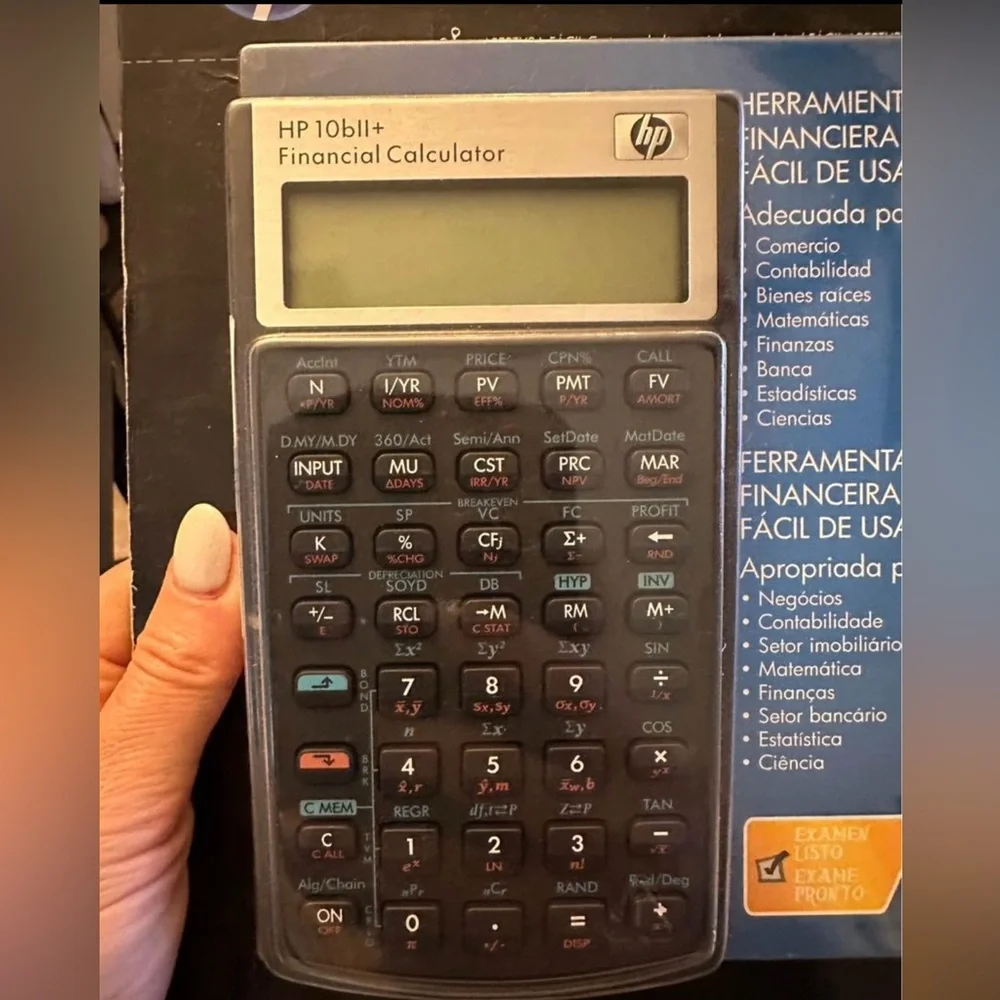 HP 10bII+ Financial Calculator